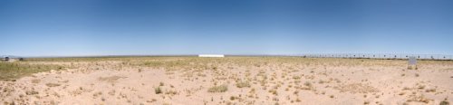 Atom Bomb Test Area at White  Sands New Mexico - iStockPhoto