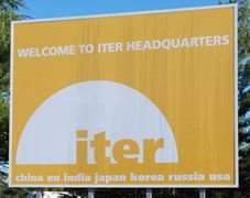 International Thermonuclear Experimental Reactor Sign On Site