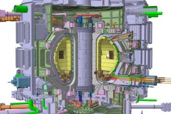 International Thermonuclear Experimental Reactor Tokamak Diagram