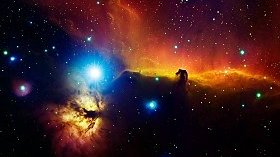 Fusion Glossary With Plasma In Alnitak Orion Nebula - iStockPhoto