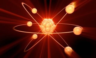 Model of Atom - Nucleus and Electrons - iStockPhoto 