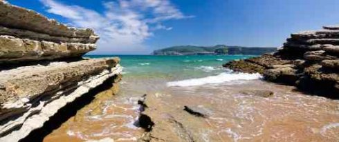 Tidal Power As In This Tidal Spanish Beach - iStockPhoto