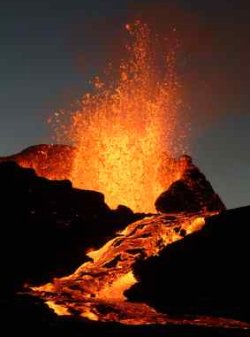 Greenhouse Effect Increased With Volcanic Gases - iStockPhoto