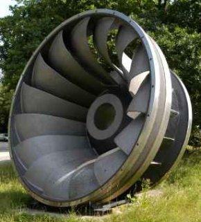 Water Wheels Developed Into Water Turbines - iStockPhoto