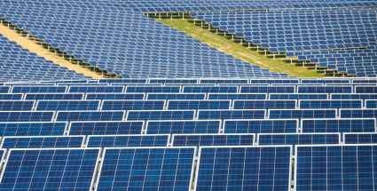 Solar Array Abruzzi Italy - iStockPhoto 