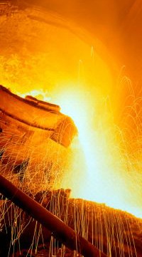 Steel Pouring - from iStockPhoto 