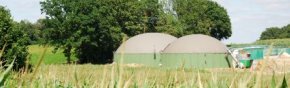 Biofuel Biogas Stored In Farm Tanks - iStockPhoto