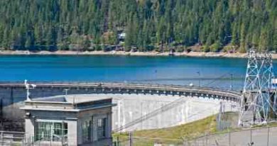 Hydroelectric Power Dam Part of our Renewable Energy News - iStockPhoto