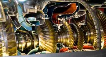 Jet Engine Turbine Detail - iStockPhoto 