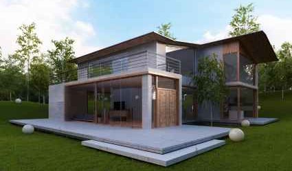 Alternative Energy Design in Modern House - iStockPhoto