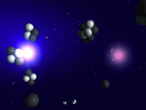 dpf stylised proton boron reaction