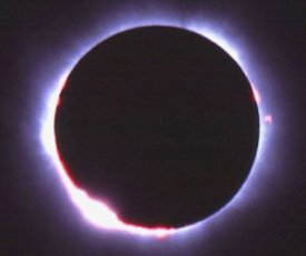 Solar Eclipse Seen From Munich November 9 1999 - iStockPhoto