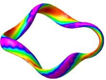 Spherical Stellarator HSX shape of the plasma edge