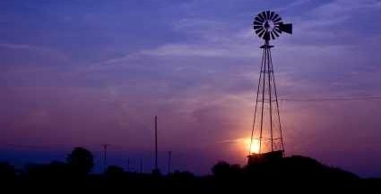 Farm Windmill - iStockPhoto