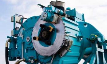 Gears of a Wind Turbine - iStockPhoto 