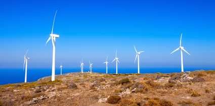 Wind Turbines in Greece - iStockPhoto