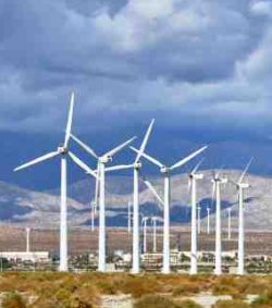 Group of Wind Turbines - iStockPhoto